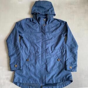 Oneill Jacket‎ Womens Small Blue WIndbreaker hooded outdoor lined full zip